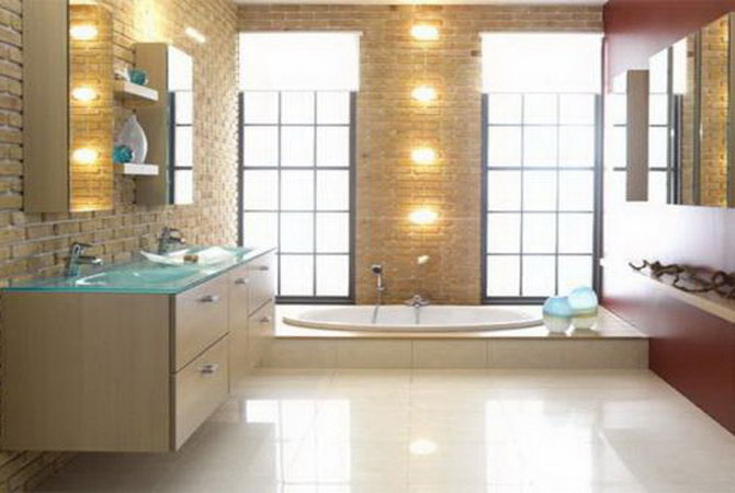 самостоятельный дизайн и ремонт ванной комнаты