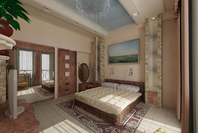 фото спальных комнат после евро ремонта